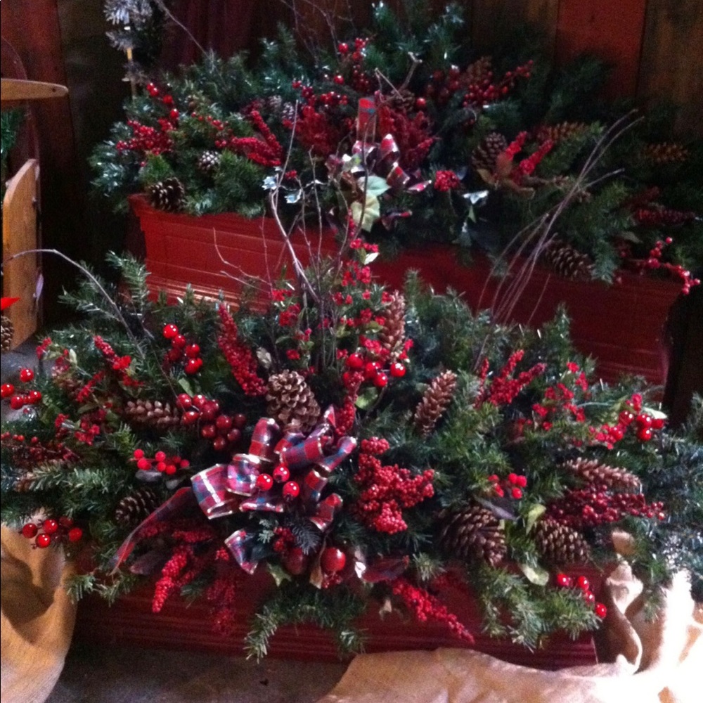 Used Christmas decorations